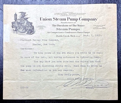 Battle creek union steam - union,